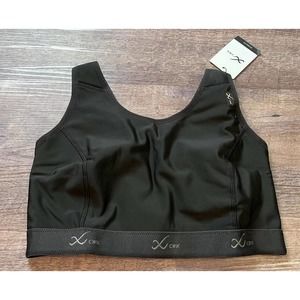 CW-X Womens Stability Running Bra Size 36DD Black N5